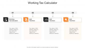 Working Tax Calculator In Powerpoint And Google Slides Cpb