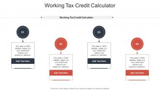 Working Tax Credit Calculator In Powerpoint And Google Slides Cpb