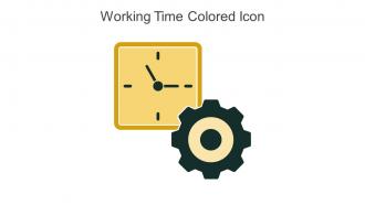 Working Time Colored Icon In Powerpoint Pptx Png And Editable Eps Format