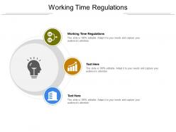 Working time regulations ppt powerpoint presentation ideas graphics pictures cpb