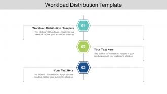 Workload distribution template ppt powerpoint presentation show cpb