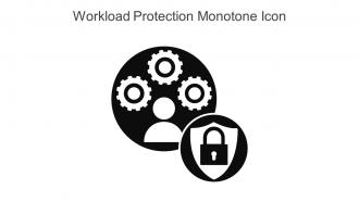 Workload Protection Monotone Icon In Powerpoint Pptx Png And Editable Eps Format
