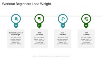 Workout Beginners Lose Weight In Powerpoint And Google Slides Cpb