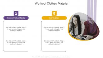 Workout Clothes Material In Powerpoint And Google Slides Cpb