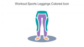 Workout Sports Leggings Colored Icon In Powerpoint Pptx Png And Editable Eps Format