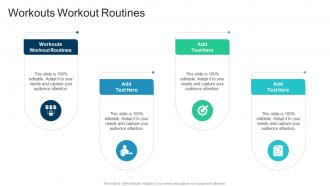 Workouts Workout Routines In Powerpoint And Google Slides Cpb