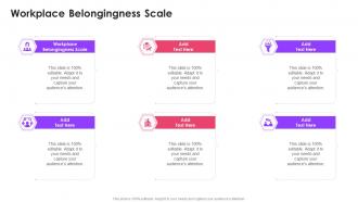 Workplace Belongingness Scale In Powerpoint And Google Slides Cpb