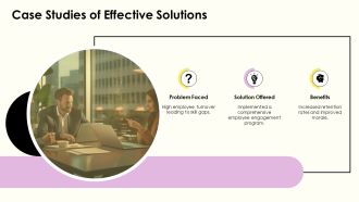 Workplace Challenges And Practical Solutions PPT Summary AT Impactful Designed