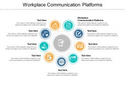 Workplace communication platforms ppt powerpoint presentation pictures cpb