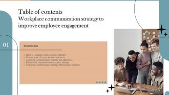 Workplace Communication Strategy To Improve Employee Engagement Powerpoint Presentation Slides Template Analytical