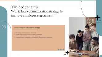Workplace Communication Strategy To Improve Employee Engagement Powerpoint Presentation Slides Downloadable Analytical