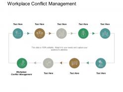 Workplace conflict management ppt powerpoint presentation ideas influencers cpb