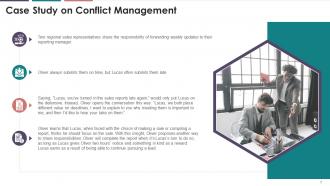 Workplace Conflict Meaning Causes Significance Activity And Case Study Training Ppt