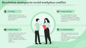 Workplace Conflict Powerpoint PPT Template Bundles Customizable Good