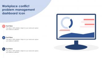 Workplace Conflict Problem Management Dashboard Icon