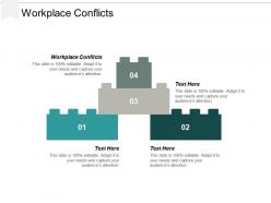 Workplace conflicts ppt powerpoint presentation professional sample cpb