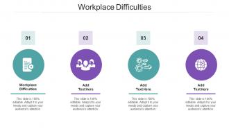 Workplace Difficulties In Powerpoint And Google Slides Cpb