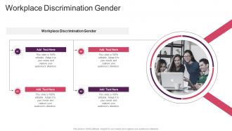 Workplace Discrimination Gender In Powerpoint And Google Slides Cpb