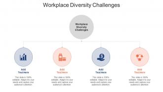 Workplace Diversity Challenges In Powerpoint And Google Slides