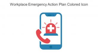 Workplace Emergency Action Plan Colored Icon In Powerpoint Pptx Png And Editable Eps Format
