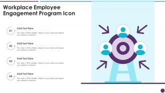 Workplace Employee Engagement Program Icon