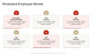 Workplace Employee Morale In Powerpoint And Google Slides Cpb