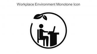 Workplace Environment Monotone Icon In Powerpoint Pptx Png And Editable Eps Format
