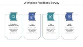 Workplace Feedback Survey Ppt Powerpoint Presentation Summary Graphics Pictures Cpb