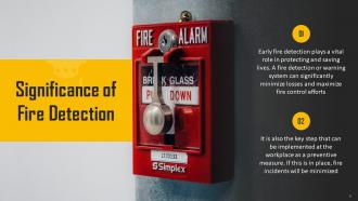 Workplace Fire Detection And Risk Assessment Approach Training Ppt Researched Engaging