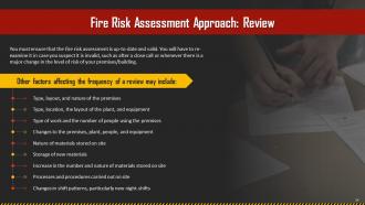 Workplace Fire Detection And Risk Assessment Approach Training Ppt Ideas Adaptable