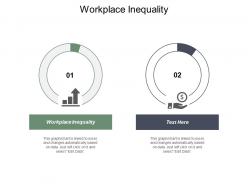 Workplace inequality ppt powerpoint presentation inspiration slideshow cpb