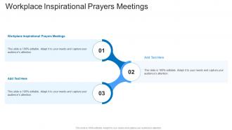 Workplace Inspirational Prayers Meetings In Powerpoint And Google Slides Cpb