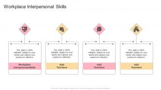 Workplace Interpersonal Skills In Powerpoint And Google Slides Cpb