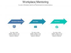 Workplace mentoring ppt powerpoint presentation portfolio tips cpb