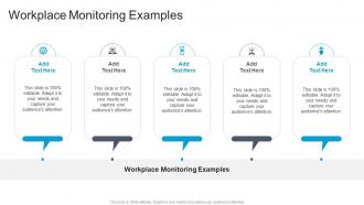 Workplace Monitoring Examples In Powerpoint And Google Slides Cpb