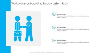 Workplace Onboarding Buddy System Icon