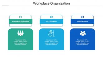 Workplace organization ppt powerpoint presentation model deck cpb
