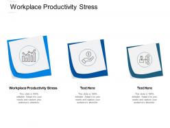 Workplace productivity stress ppt powerpoint presentation infographic template example 2015 cpb