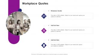 Workplace Quotes In Powerpoint And Google Slides Cpb