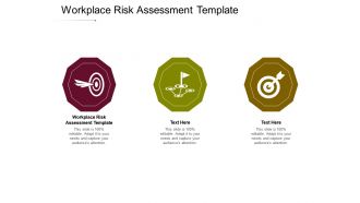 Workplace risk assessment template ppt powerpoint presentation model mockup cpb