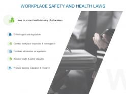 Workplace safety and health laws ppt powerpoint outline slideshow