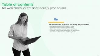 Workplace Safety And Security Procedures Powerpoint Presentation Slides Pre-designed Informative