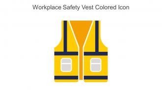 Workplace Safety Vest Colored Icon In Powerpoint Pptx Png And Editable Eps Format
