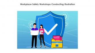 Workplace Safety Workshops Conducting Illustration