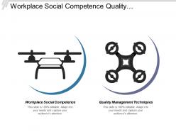Workplace social competence quality management techniques marketing strategy cpb
