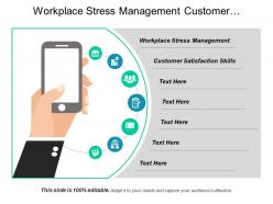 Workplace stress management customer satisfaction skills qualitative quantitative cpb