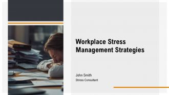Workplace Stress Management Strategies PPT PowerPoint AT Workplace Stress Management Strategies PPT PowerPoint AT
