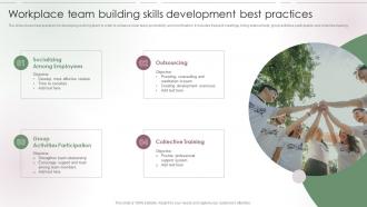 Workplace Team Building Skills Development Best Practices