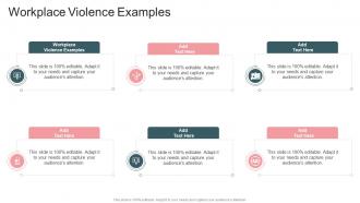 Workplace Violence Examples In Powerpoint And Google Slides Cpb