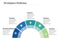 Workplace wellness ppt powerpoint presentation pictures format cpb